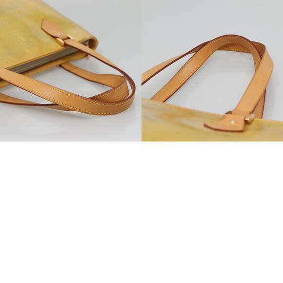 LOUIS VUITTON Monogram Vernis Houston Hand Bag Gris M91053 - Picture 13 of 13